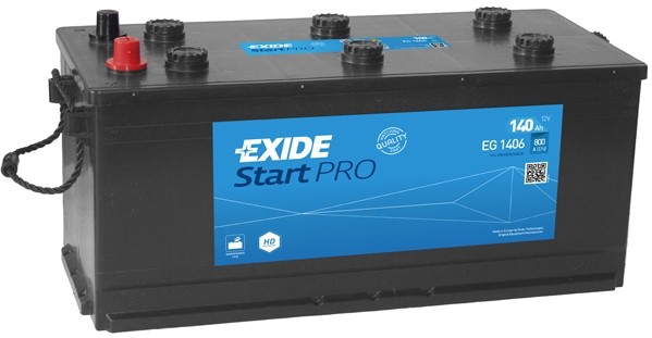 EG1406 Baterie EXIDE Professional 12v 140ah 800A EXIDE 